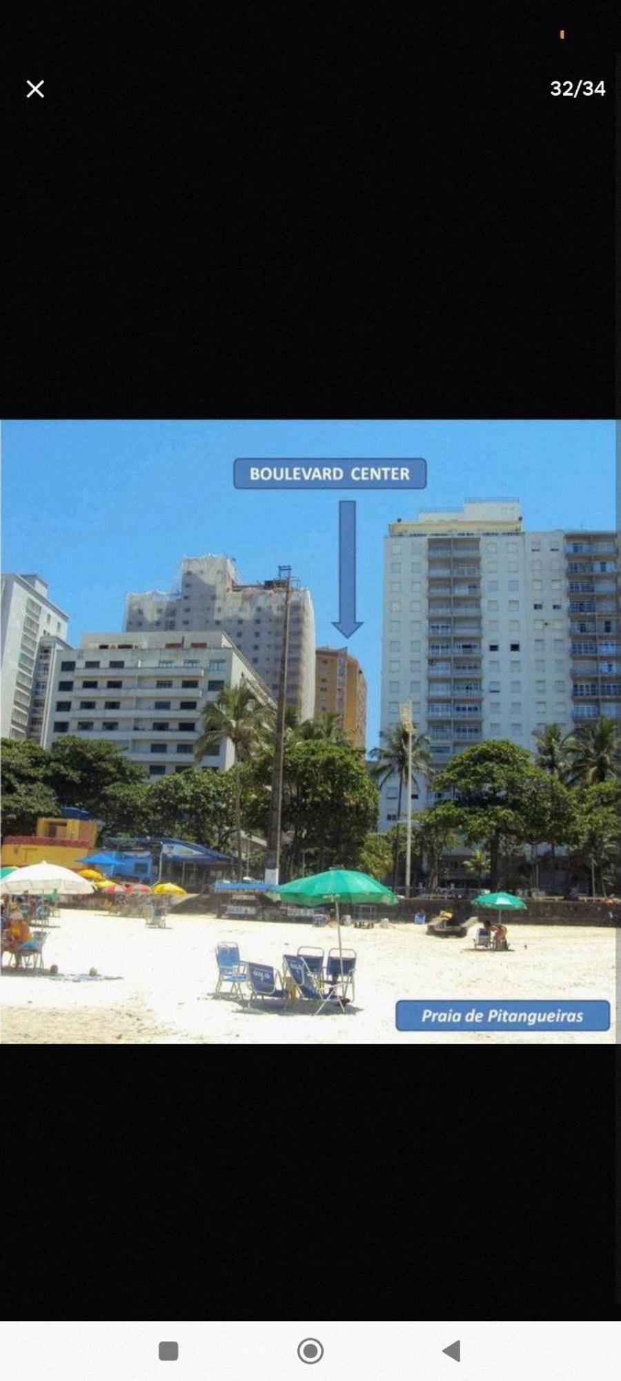 Apto Pitangueiras - 1Min Da Praia Com Wi-Fi Guarujá Exterior foto